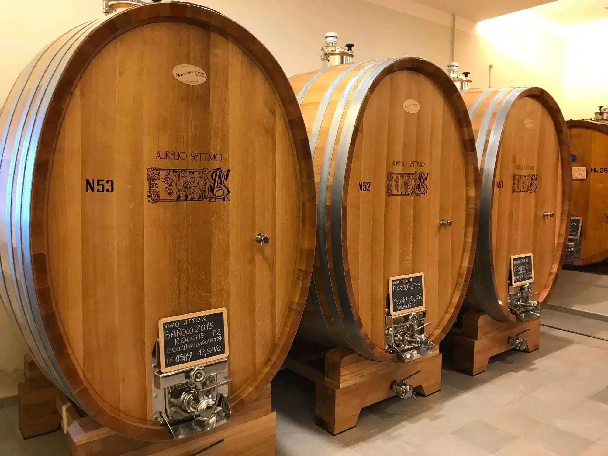 vin du Piémont italien barolo settimo pour winebox prestige