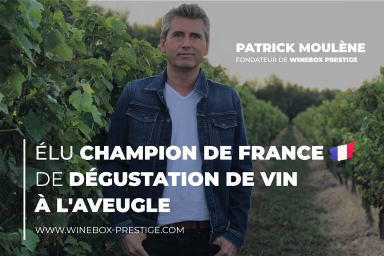 Patrick Moulène, double champion de France de dégustation de vin à l’aveugle à Toulouse