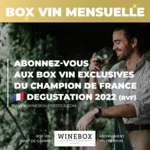 box vin mensuelle dégustation & abonnement winebox prestige