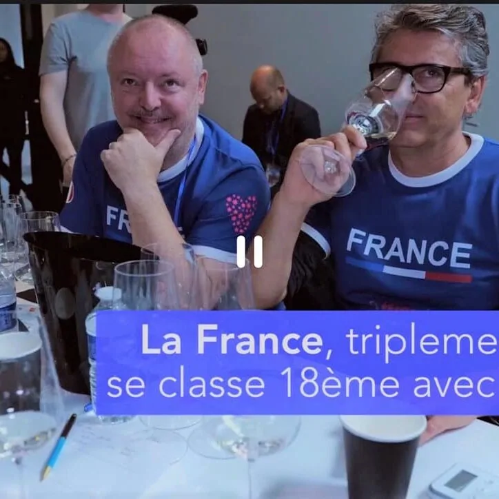 Patrick Moulène - Equipe France championnat du monde dégustation vin RVF 2022