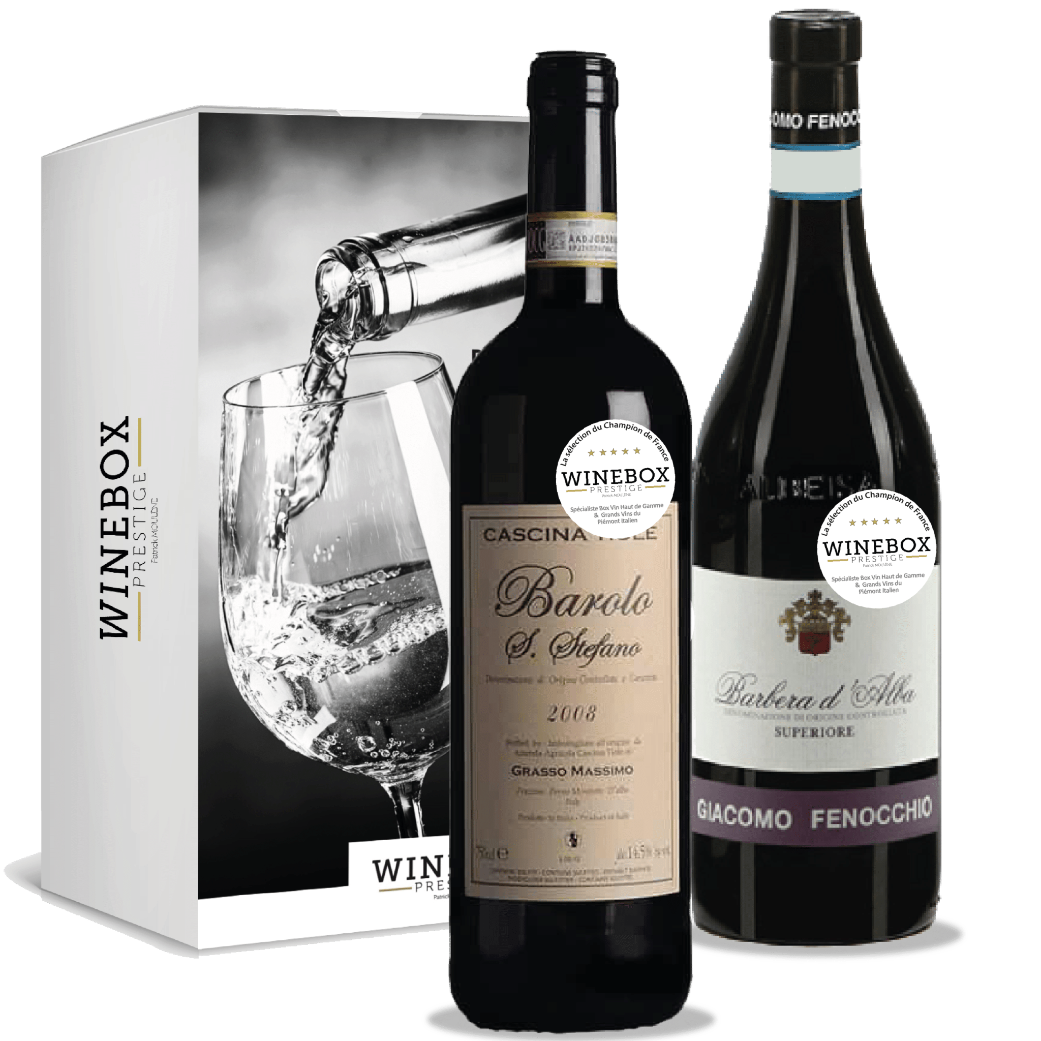 Grands Vins de France - Coffret cadeau - 3 bouteilles