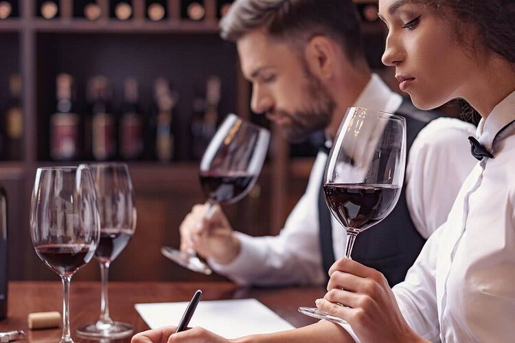 Patrick Moulène dégustation vin à l’aveugle box prestige