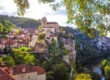 Vignoble de Cahors autour de Saint-Cirq-Lapopie dans le Lot